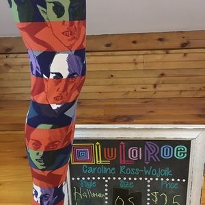 NWT OS Halloween Leggings